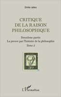 Emile Jalley | Critique De La Raison Philosophique | Taschenbuch | FranzöSisch