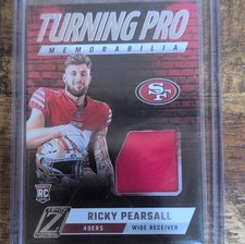 Panini 2024 Zenith Turning Pro Memorabilia Ricky Pearsall Rookie #TPM-RPL 49ers