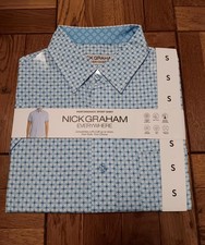 Nick Graham Everywhere NEW Men's Performance Sport Short Sleeve Shirt Size Sm