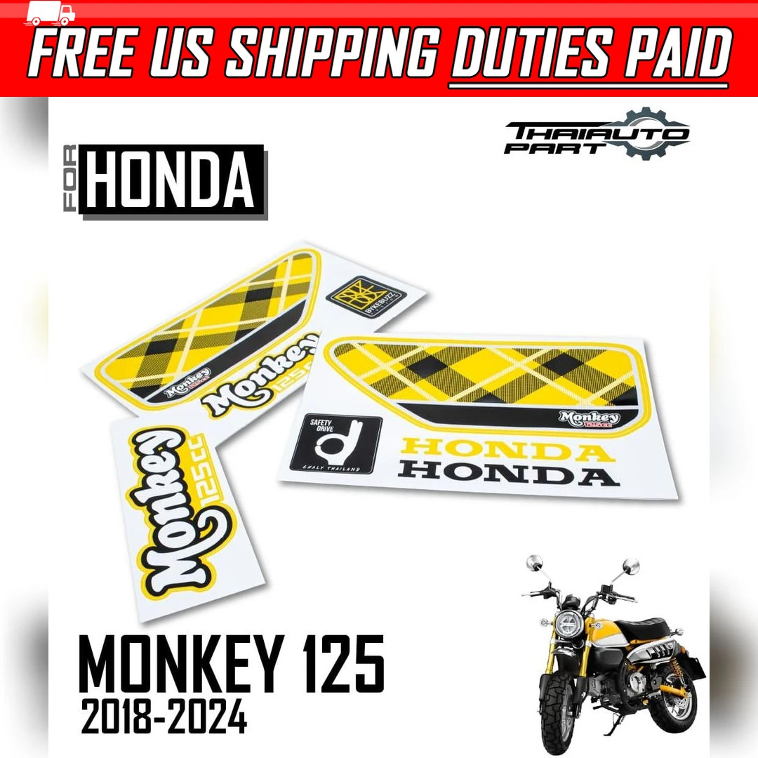 For Honda Z Monkey 125 Sticker Air Filter Cover Body Fairing Set