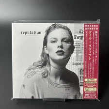 TAYLOR SWIFT Reputation Japan Special Edition CD DVD Poster Limited Brand New FS