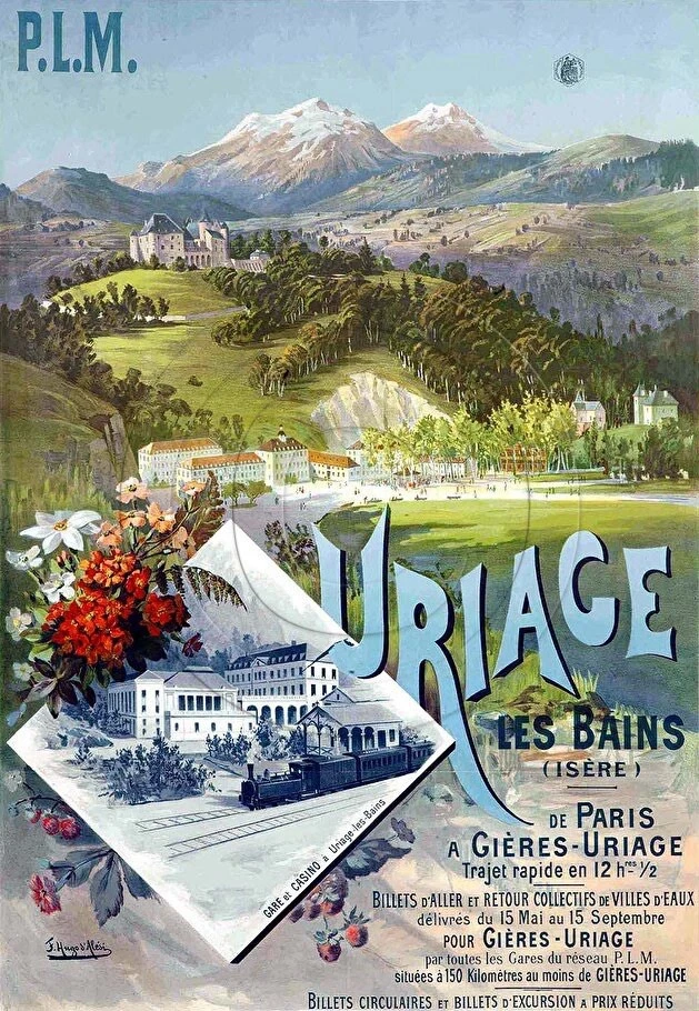 AFFICHE POSTER Uriage - Photo 1/1