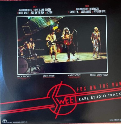 Sweet - Fox On The Run - Rare Studio Tracks (Splatter Vinyl LP) | eBay