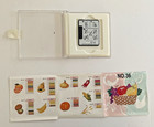 Lot of 3 Machine Embroidery Cards 1 (alphabet) 2 (flowers) 36 (fruit & veg) .PES — photo 8
