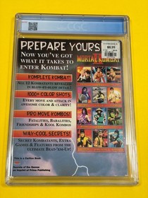 Mortal Kombat 2 (CGC 8.0 CIB with CGC 6.0 GUIDE!!!) Super Nintendo SNES not WATA