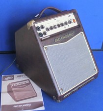 Acoustic A20 3-Band EQ 8-Inch 20W Acoustic Guitar Combo Amplifier TESTED