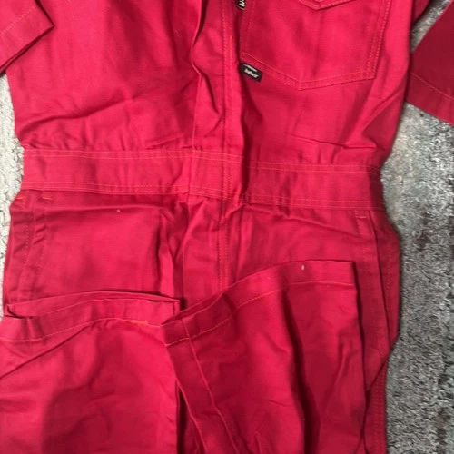 Neese Indura Westex Wear HRC2 FR Shirt Size Medium 38/40 Red Coveralls image 13