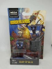 Mega Construx Borderlands Clap Trap Blue CL4P-TP BL-U Black Series Figure