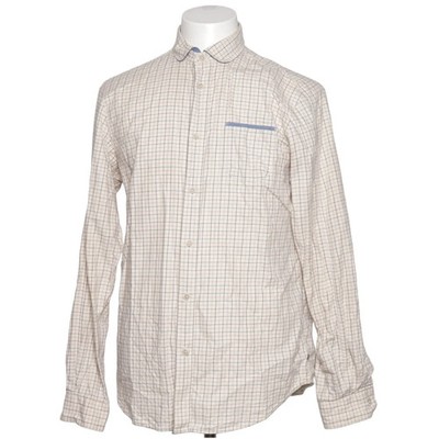 Plectrum by Ben Sherman, Hemd, Größe: L, Beige, Baumwolle, Karo, Herren #QWp