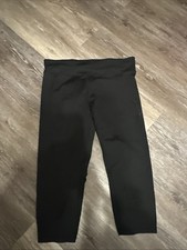 Calvin Klein Performance Black Cropped Leggings Size L