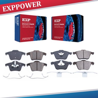 Front Rear Ceramic Brake Pads for 2003 2004 2005 2006 2007 2008-14 Volvo XC90