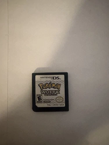 POKEMON WHITE NINTENDO DS: TESTED / WORKING / AUTHENTIC