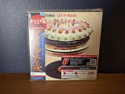 Rolling Stones Let It Bleed Japan 2006 CD Obi Strip M/M