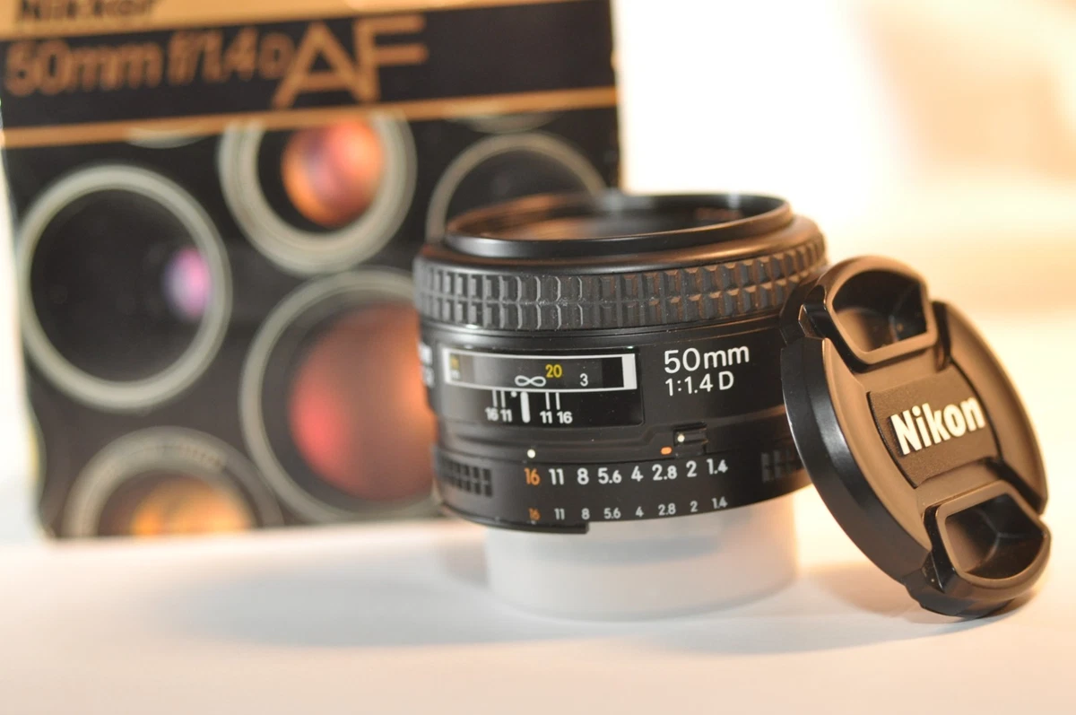 Nikon NIKKOR 50mm f/1.4 Camera Lenses for sale - eBay