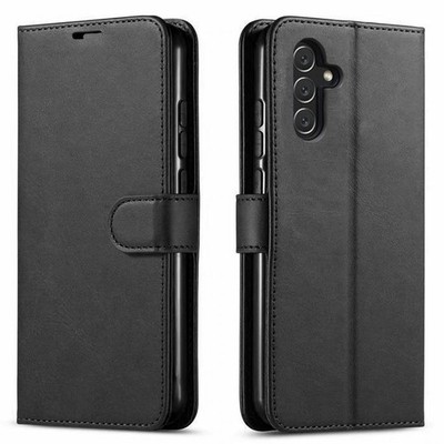 For Samsung Galaxy A17 5G Case Wallet Pouch Phone Cover + Tempered Glass Screen