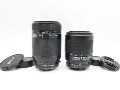 2x Nikon AF 70-200mm 1:4-5.6 + 80-200mm 1:4.5-5.6 D Objektiv - Bild 1 von 4