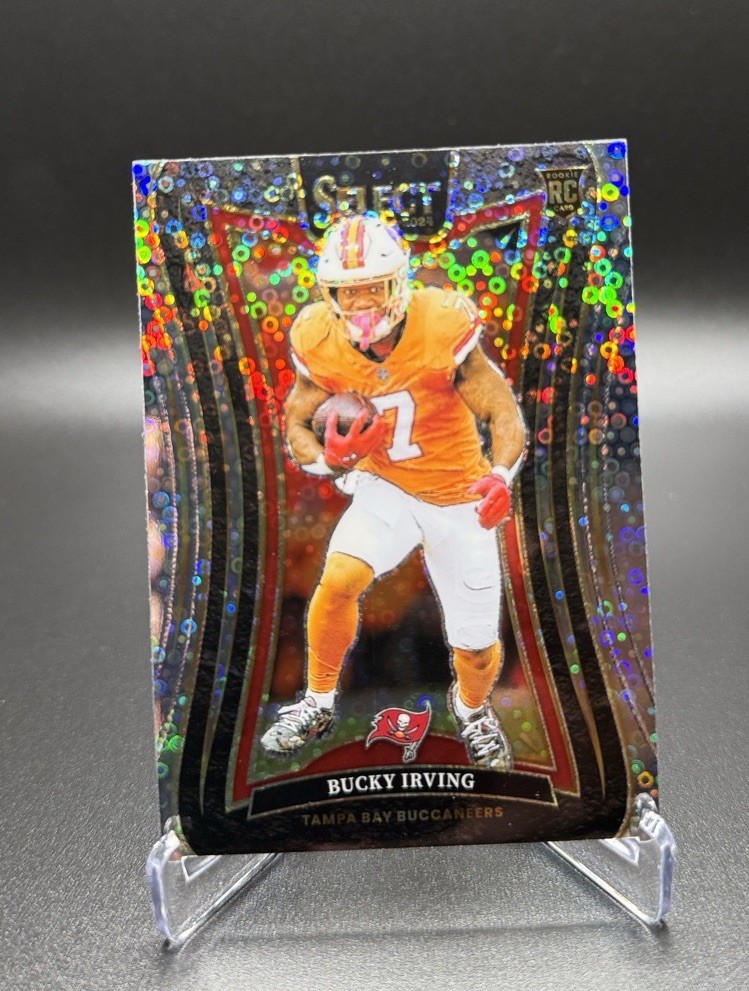 2024 Select #313 Suite Level Silver Disco Prizm Bucky Irving Rookie Buccaneers