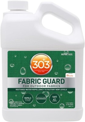 303 Products Fabric Guard Water Repellent&Stain Shielding Fabric Spray,1Gallon