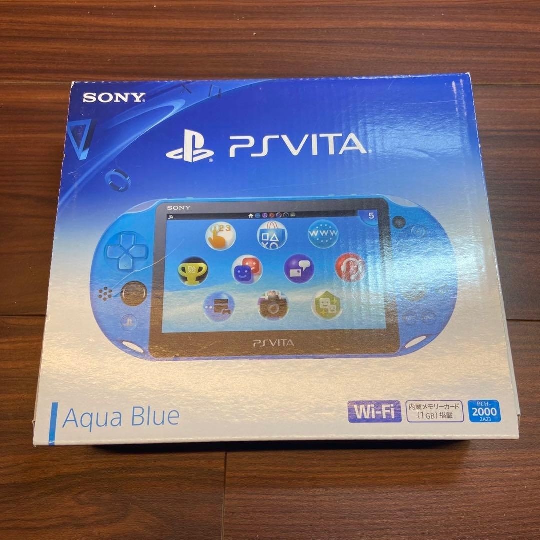 Sony PlayStation Vita 16GB - Aqua Blue (PCH-2000ZA23) for sale