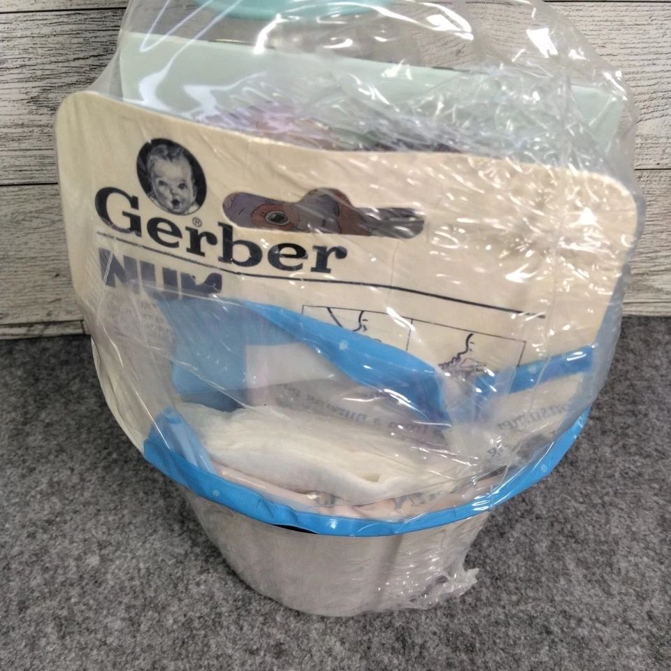 Lote de sonajero chupete biberón Gerber vintage Foto 4 de 4