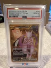 Pokémon Team Rocket's Mewtwo ex 240/182 Destined Rivals Hyper Rare PSA 10