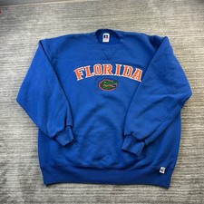 VINTAGE FLORIDA GATORS Sweatshirt Mens Extra Large Blue USA Made