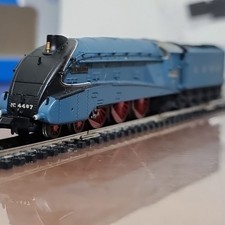Dapol 2S-008-012D A4 Valanced Sea Eagle 4487 Garter Blue LNER DCC Fitted Boxed