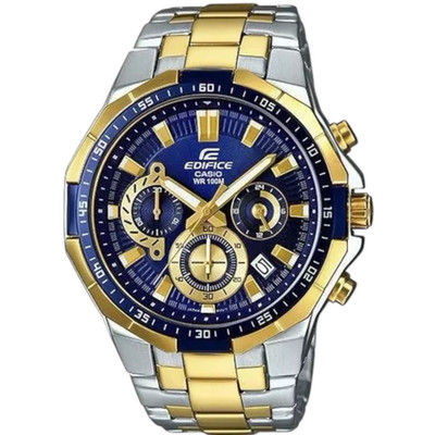 Casio Edifice  Men's Watch EFR-554SG-2AVUDF silver*gold stainless