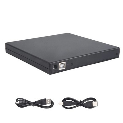 12,7 Mm Externes DVD GehäUse USB 2.0 Externes DVD/CD-ROM GehäUse für Laptop1235