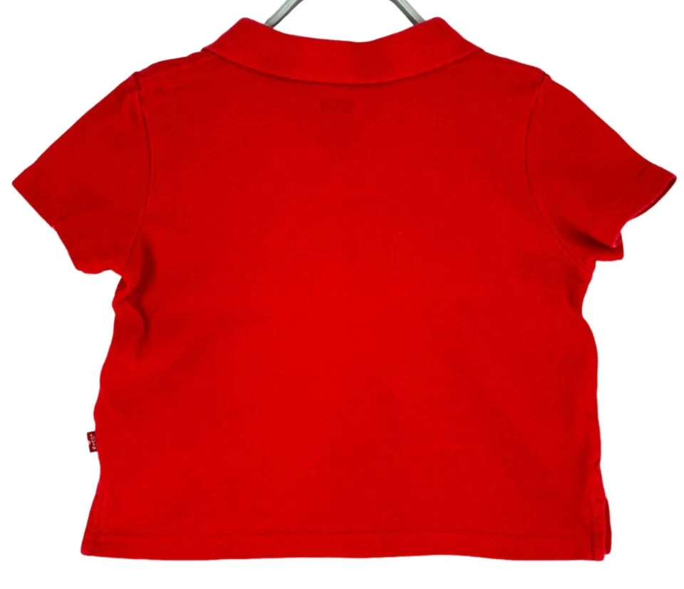 LEVI'S T-Shirt Enfant Fille Manches Courtes Coton Jersey Taille 8-10 Ans Rouge - Photo 2/4
