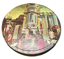 1965 Springbok “The Epiphany” Round Puzzle READ Missing 1 w/ Box & Paperwork