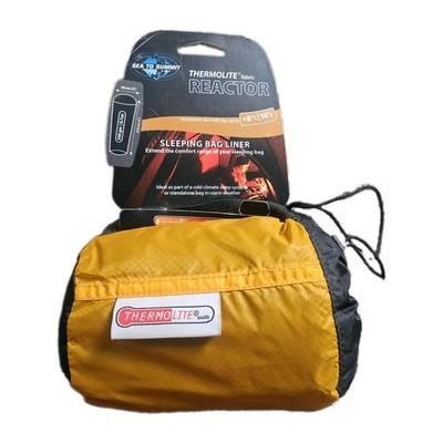 Sea To SUMMIT Thermolite Fabric Reactor Regular Sleeping Bag Liner New