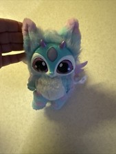 MAGIC MIXIES Magical Interactive Light Up Plush 8" Teal Blue - WORKING 6.99