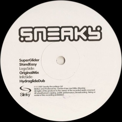Super Glider - Stand Easy - UK 12'' Vinyl - 2001 - Sneaky