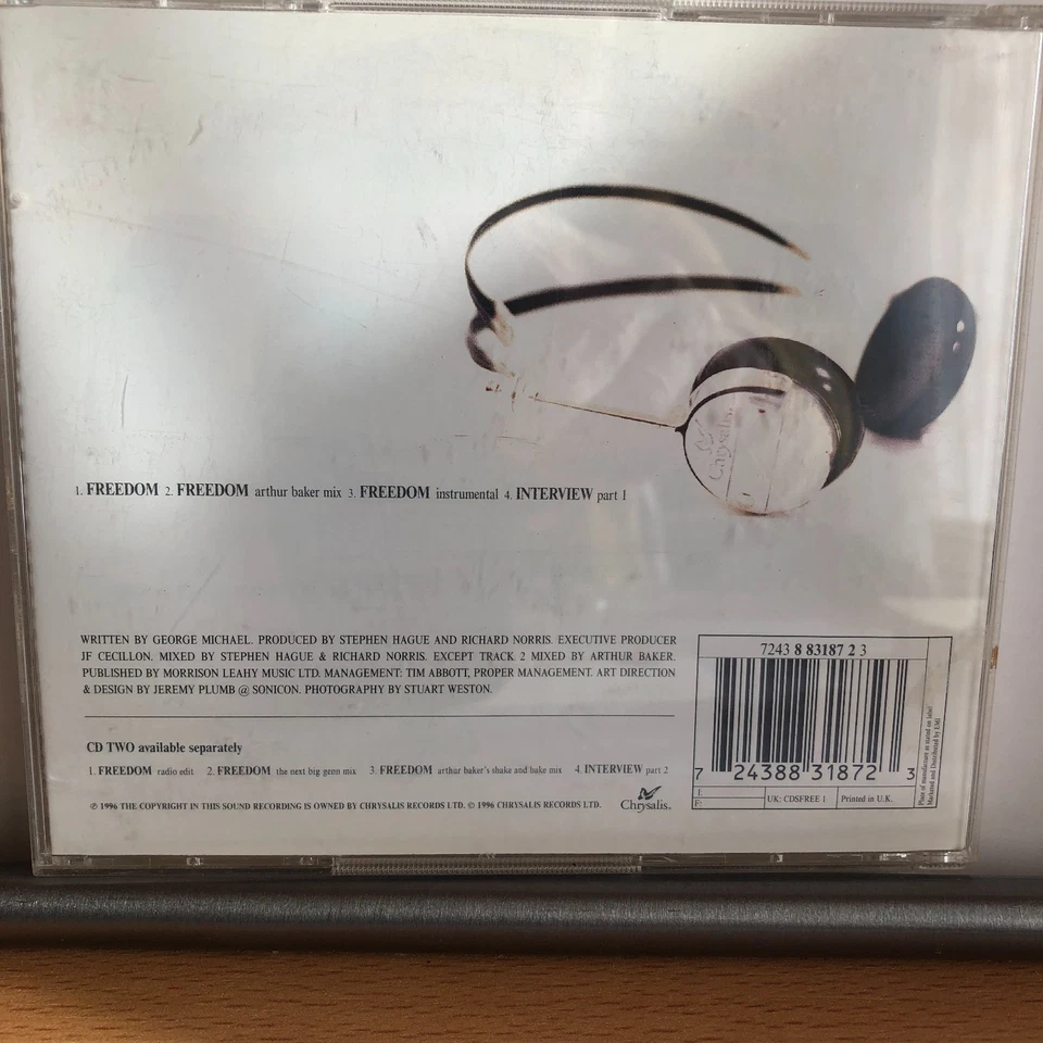 Robbie Williams - Freedom - CD 1 + CD 2 - 4 Track Maxi Single CD 1996 - Bild 2 von 4