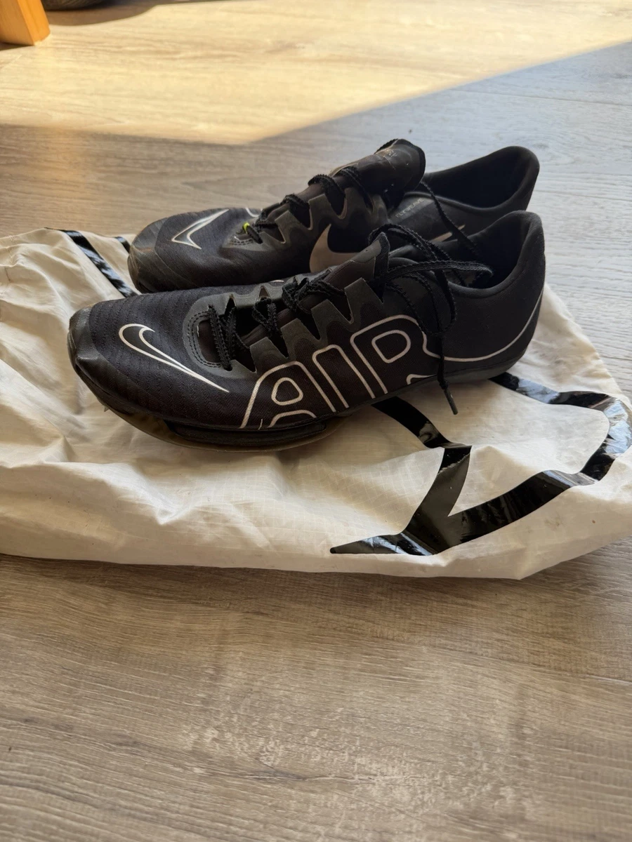 Nike Air Zoom Maxfly More Uptempo Black White for Sale