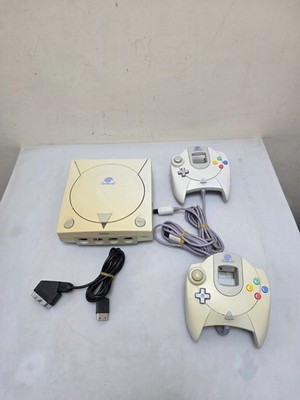 Sega Dreamcast Konsole 2 Controller getestet funktionstüchtig Utpoia Retro Pal