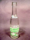 CLARION  PA Vintage Soda POP  Bottle 12 oz Coca Cola Bottling Co Clarion PA NICE