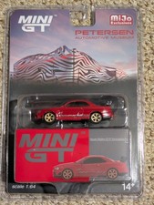 Nissan Skyline GT-R (R34) Tommykaira Rz - Red - MINI GT 00543 - Petersen Museum