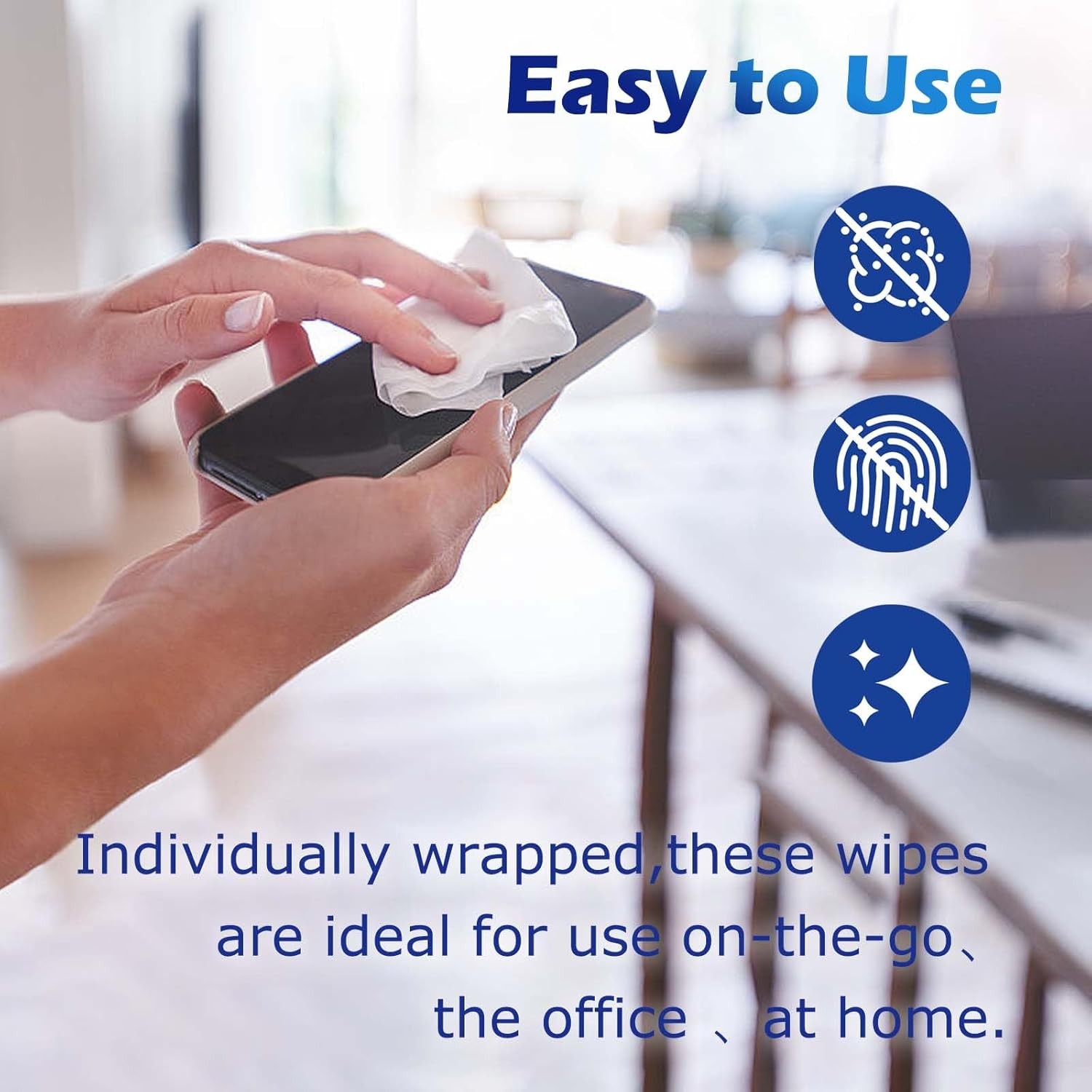 220 Lens Cleaning Wipes for Eyeglasses - Pre-moistened, Individually Wrapped... 