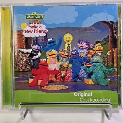 Sesame Street Live Make A New Friend CD Original Cast Recording 2016 Elmo Grover