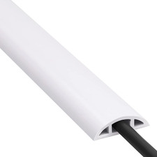 4Ft Cord Covers for Wires on Floor, Cord Hider Floor Hide Power Extension Cords,