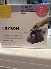 Xyron Create-A-Sticker Mini Refill: 2-1/2 in. x 20 ft. Permanent Adhesive