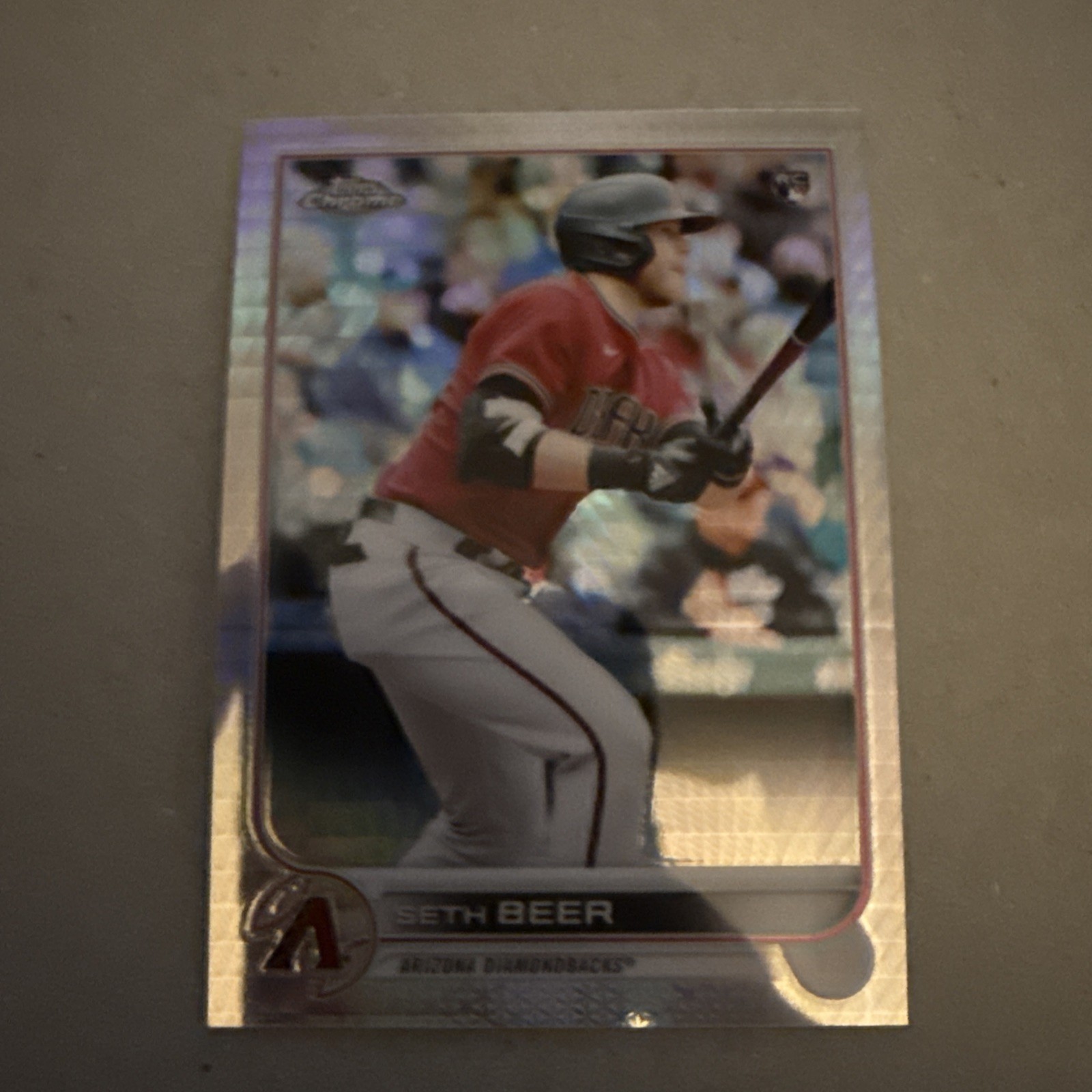 2022 Topps Chrome - Seth Beer #186 Prism Refractor (RC)