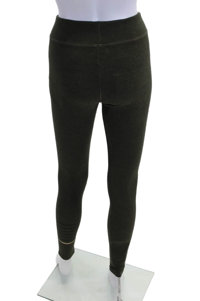 Jeggings femininos Sundry no tornozelo verde exército tamanho 0 - Imagem 3 de 4