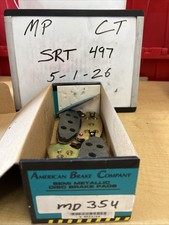 American Brake Company Semi Metallic Disc Brake Pads MD354 Made In The USA NOS