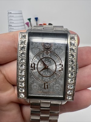 Rhino 00-829-1972 Women's Watch Silver Rectangular Dial Rhinestone