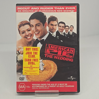 American Pie-The Wedding (DVD, 2003) Eugene Levy Eddie Kaye Thomas Seann William