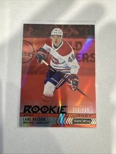 2024-25 Upper Deck Synergy Hockey Lane Hutson #RJ-13 Rookie Journey Away /499