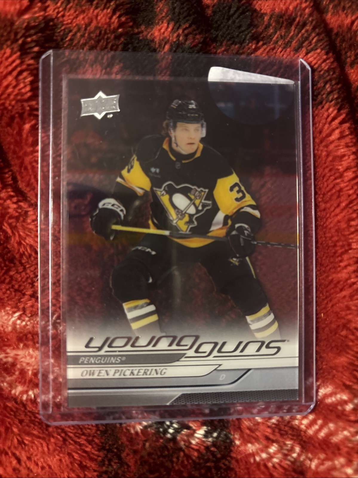 2024-25 Upper Deck Extended Series - Young Guns Owen Pickering #703 Clear Cut...